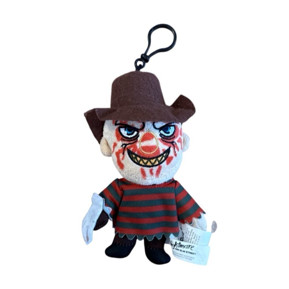 Freddy Krueger A Nightmare on Elm Street  6" Plush Character Clip Backpack